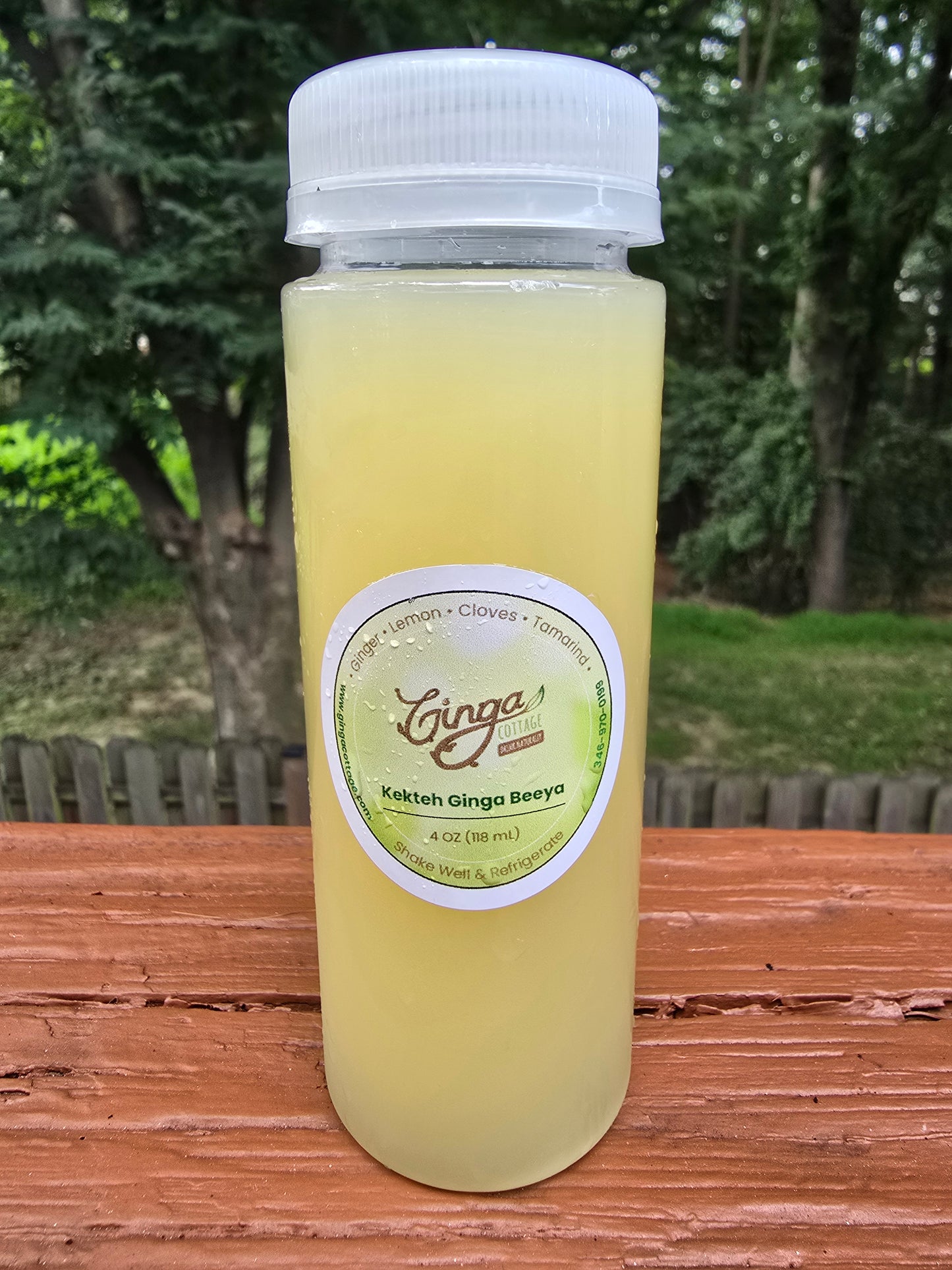 Ginger Beverage – 4 oz Mini Bottle