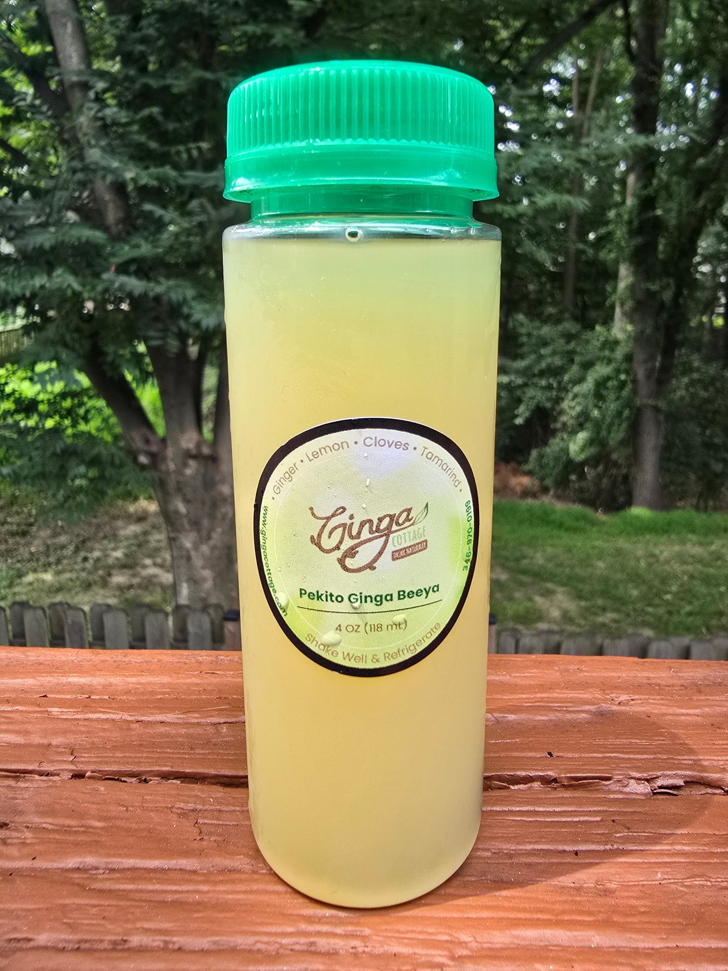 Ginger Beverage – 4 oz Mini Bottle