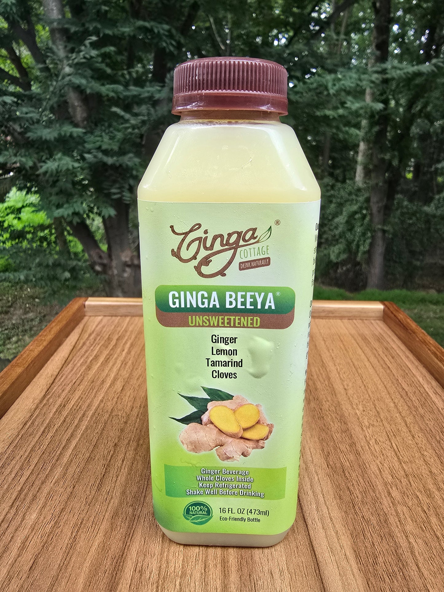 Ginger Beverage – 16 oz Bottle