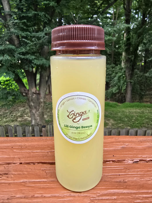 Ginger Beverage – 4 oz Mini Bottle
